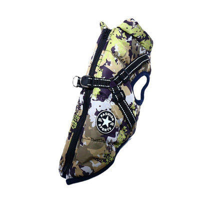 Water Proof, Cotton Insulated Pet Jacket