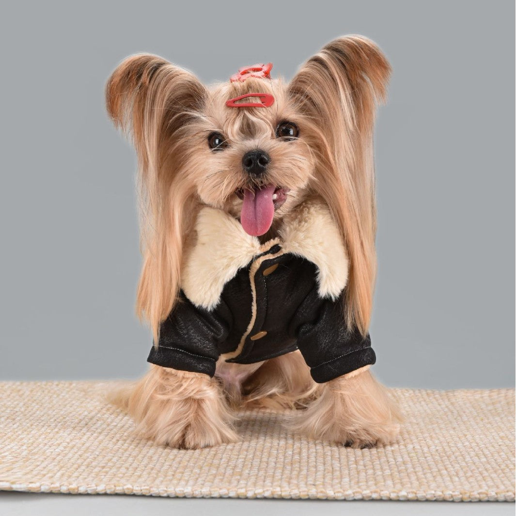 Retro Deerskin Doggie Jacket
