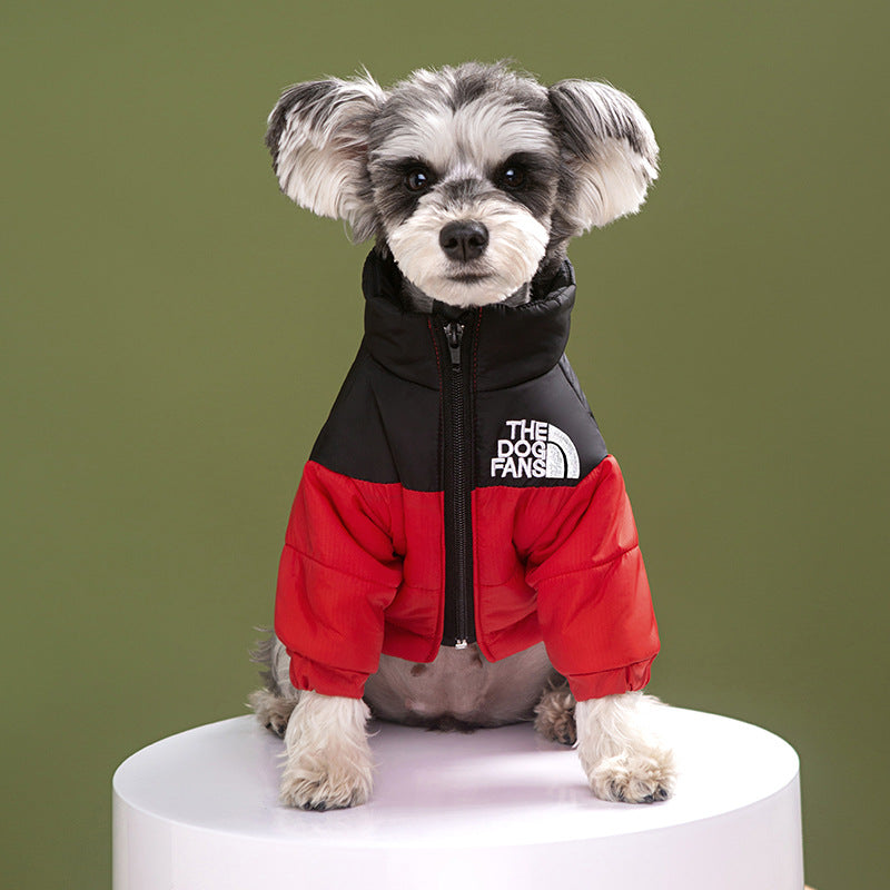Windproof Water-Resistant Winter Warm Pet Jacket for Medium Large Dogs