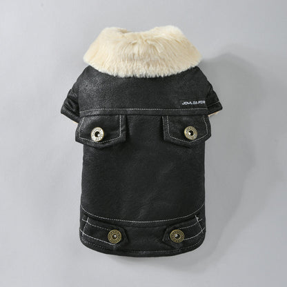 Retro Deerskin Doggie Jacket