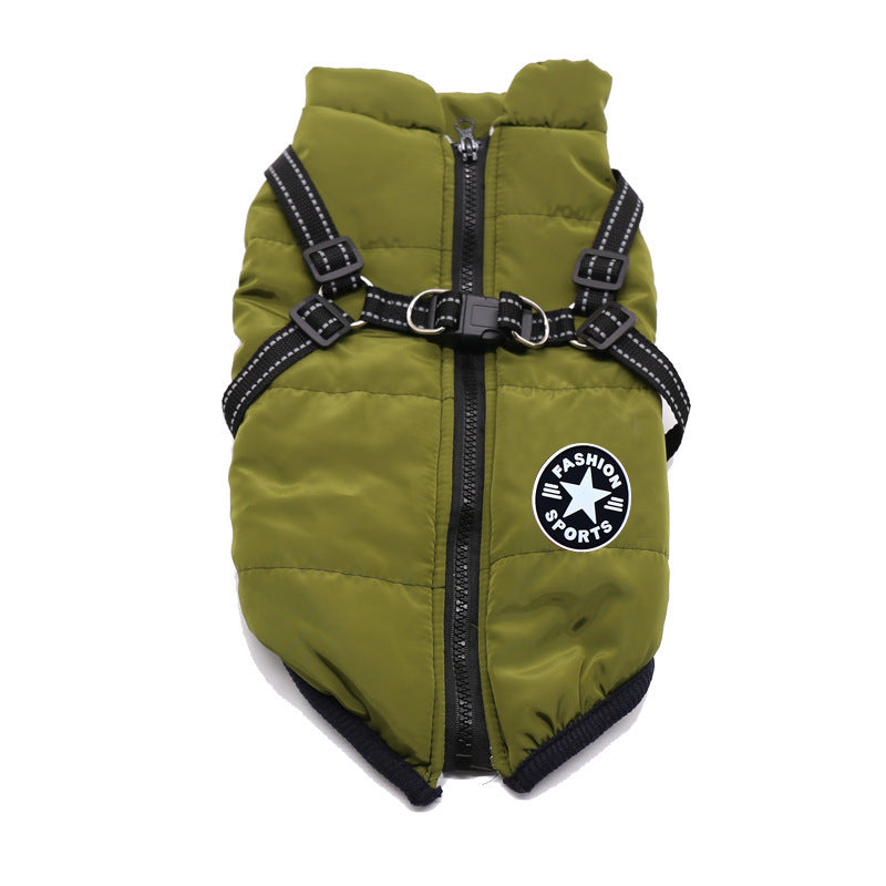 Water Proof, Cotton Insulated Pet Jacket
