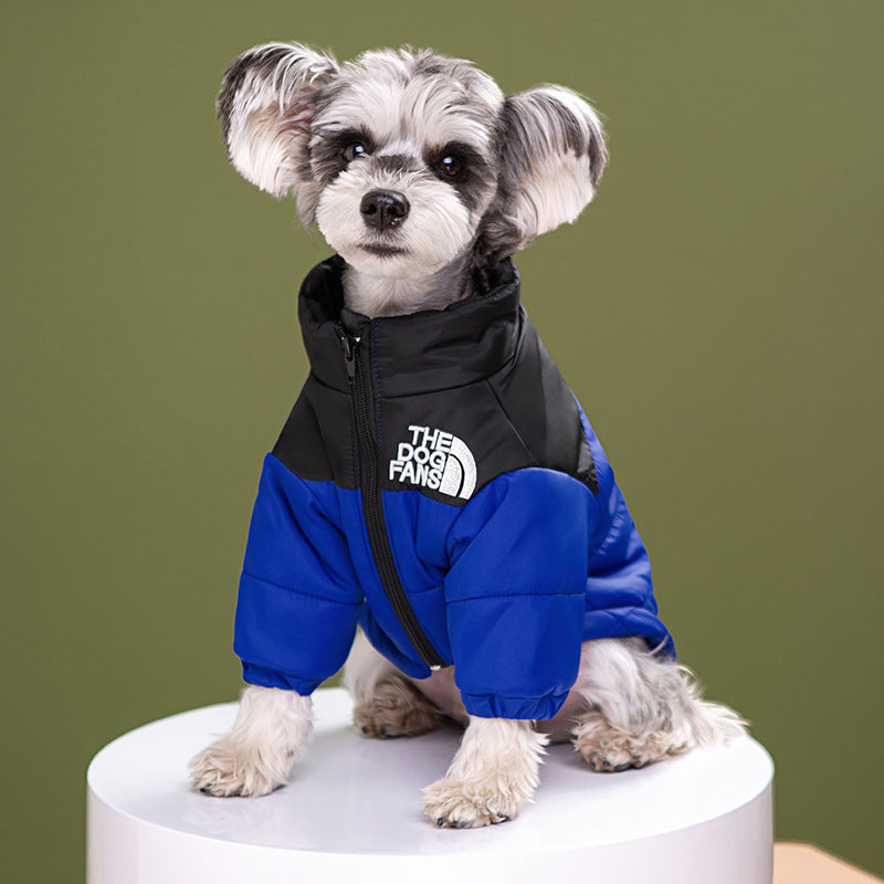 Windproof Water-Resistant Winter Warm Pet Jacket for Medium Large Dogs