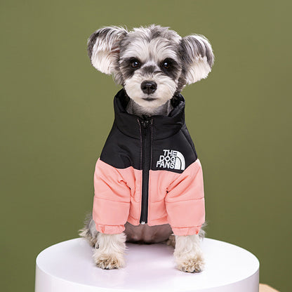 Windproof Water-Resistant Winter Warm Pet Jacket for Medium Large Dogs