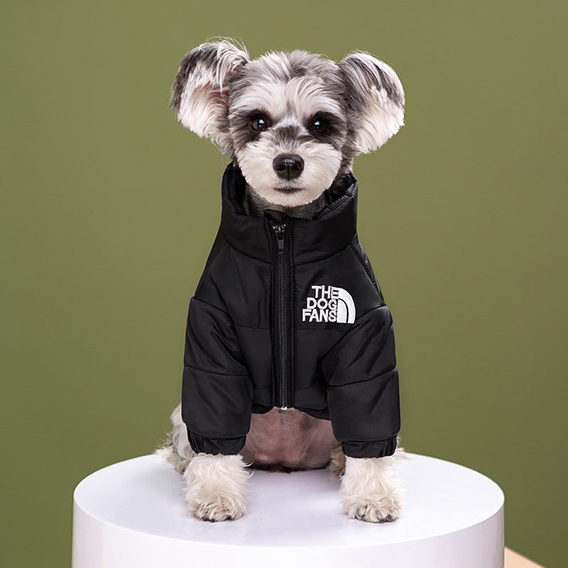Windproof Water-Resistant Winter Warm Pet Jacket for Medium Large Dogs