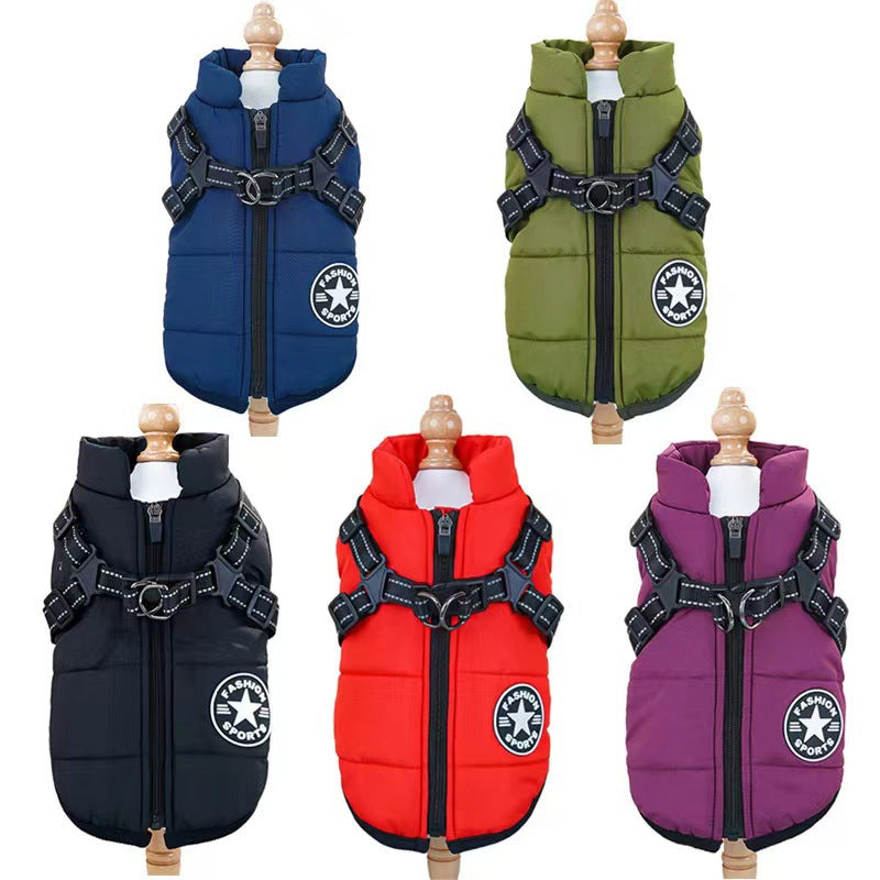 Water Proof, Cotton Insulated Pet Jacket